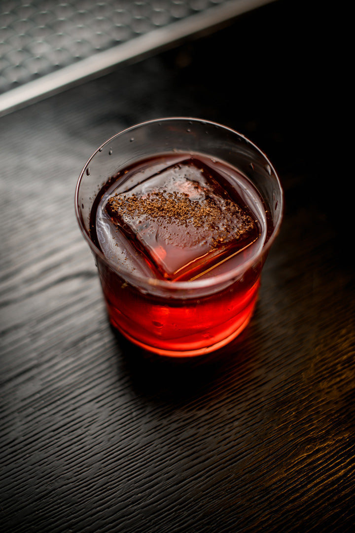 Rose Negroni (Spiced Cube)
