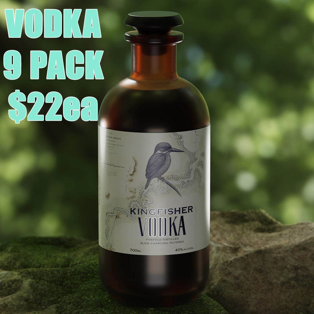 Kingfisher Vodka (9 PACK)